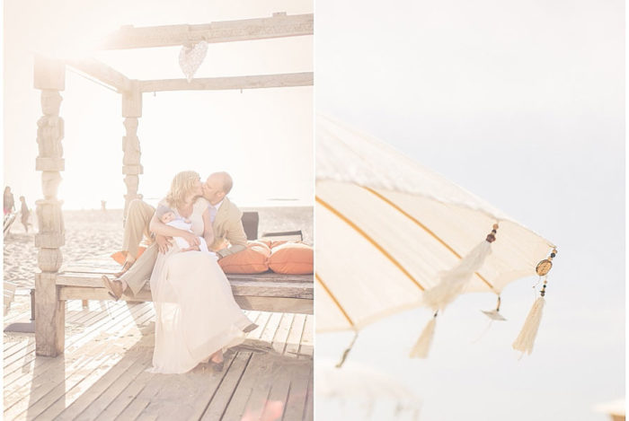 Strandhochzeit an der Nordsee / Niederlande